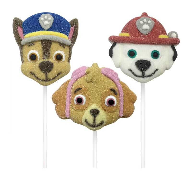 Paw Patrol Marshmallow Lollipops