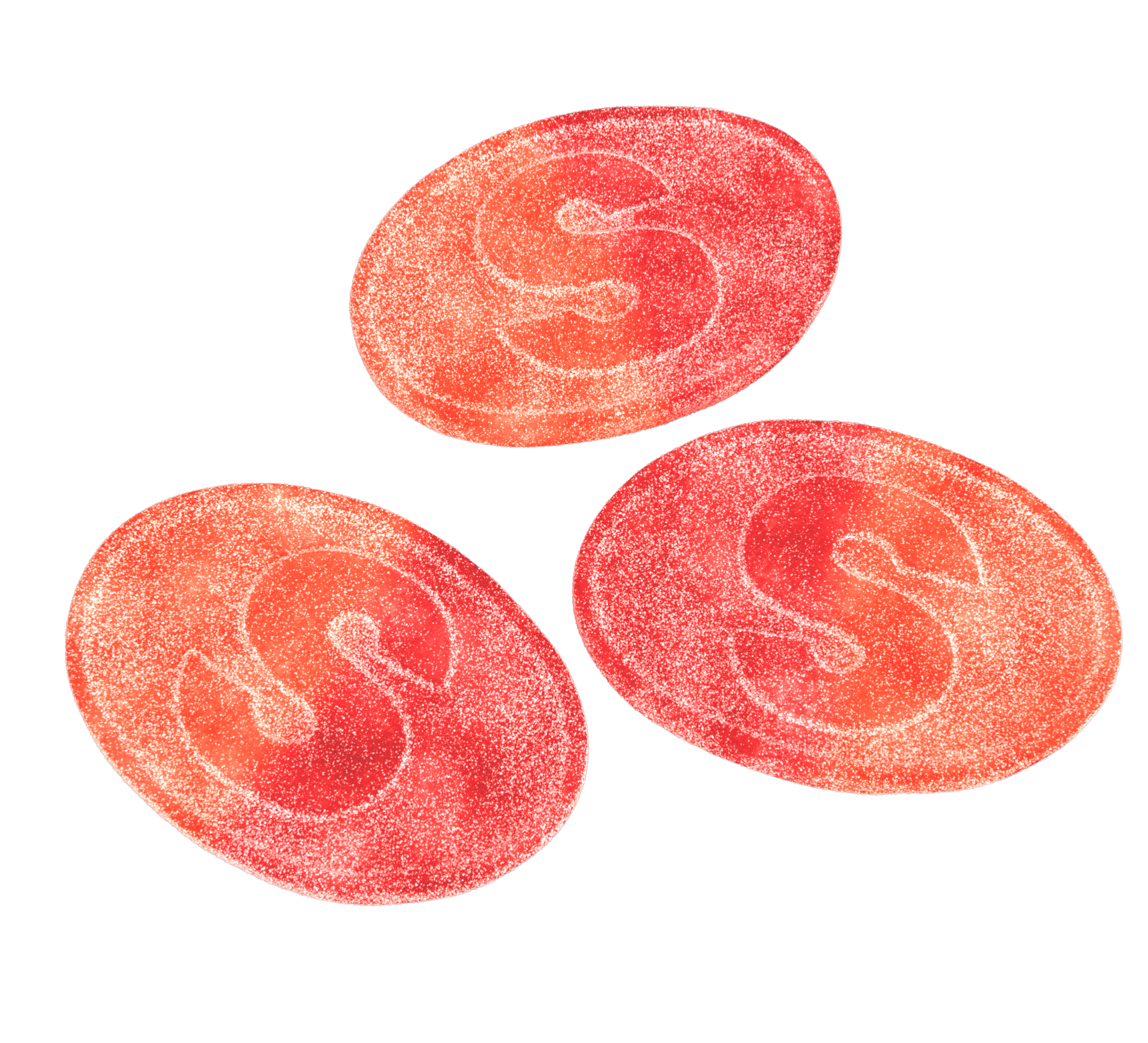 S-märke Sour Peach and Dragon Fruit