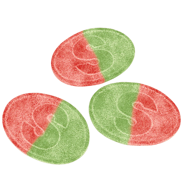 S-märke Sour Strawberry