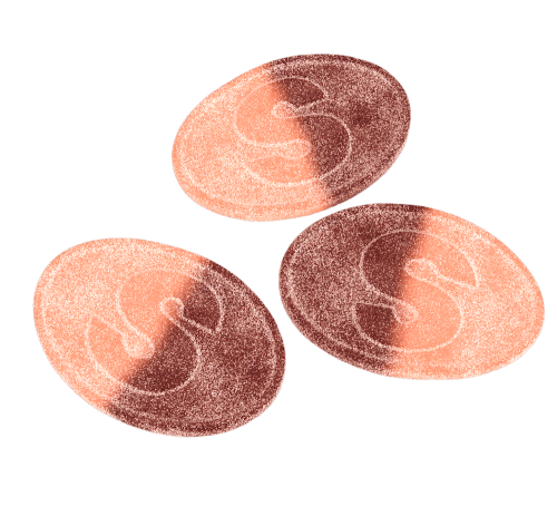 S-Märke Sour Peach & Cola